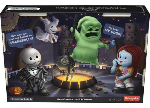 Conjunto De Figuras Little People Disney Tim Burton 4