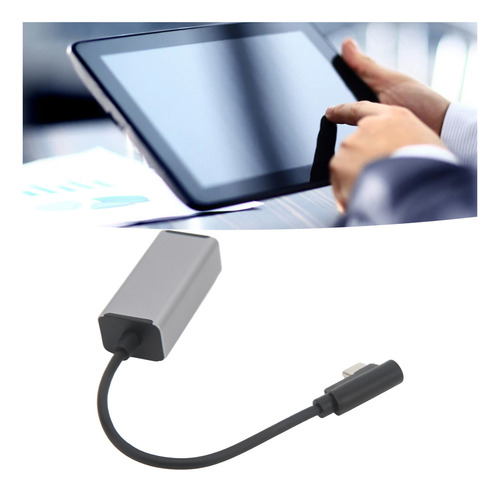 Adaptador Ethernet Usb C A Rj45 De 10 Mbps A 100 Mbps Tipo C