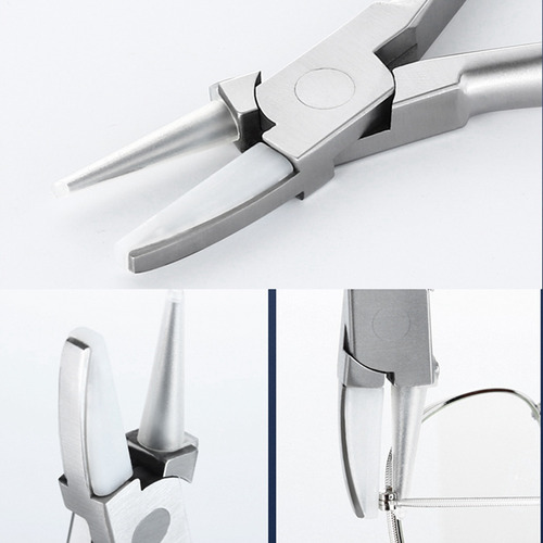 Alicates Para Ajustar Gafas, Alicates Semicirculares De Cabe