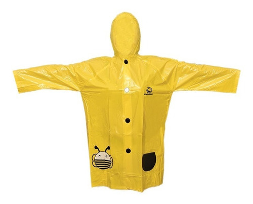 Chaqueta Impermeable Amarillo Abejita Para Niños - Oferta !!