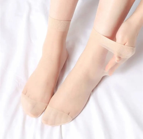 30 Pares Tobimedias Transparentes Calcetines Mujer Unitalla