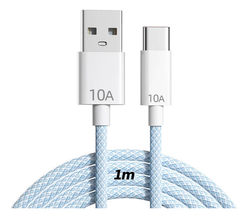 Cable De Datos Tejido Tipo C De 120 W Cables De Datos Rápido