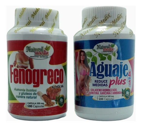 Fenogreco Y Aguaje Plus 1+1 - Unidad a $295