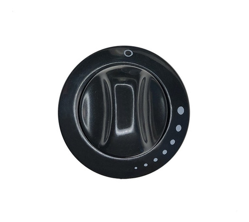 Perilla Cocina Domec Modelo 2003 Vástago 8mm Negra 