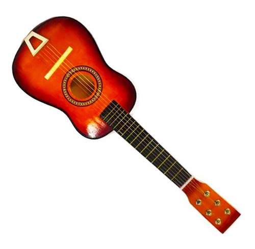 Imagem 2 de 8 de Mini Violão Madeira Infantil Acustico Luxo - Promoção