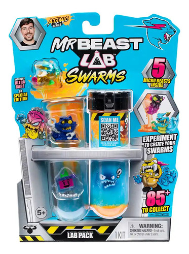 Mr Beast Lab Swarms Pack 5 Figuras Coleccionables 24747