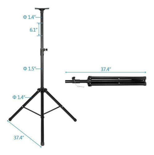 Soporte Para Monitor Universal De Altura Ajustable Fpye 2x -