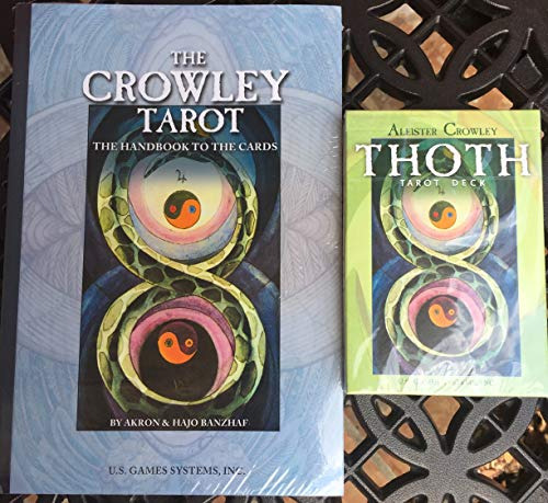 Crowley Thoth Tarot Deck Grande Y Juego De Regalo Con El Man