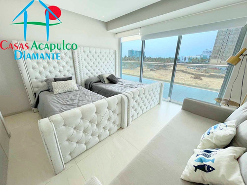 Imagen 18 de 26 de Cad Velera E2. Depa De Playa. Terraza Doble Con Vista Al Mar