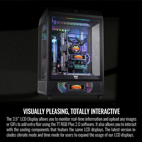 Gabinete Gamer Thermaltake The Tower 500 Negro Vertical