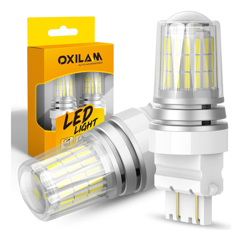 Oxilam Bombilla Led Mejorada De Luz De Marcha Atrás, 600% De