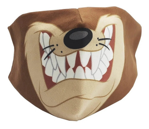 Máscara De Proteção Facial Veludo Taz Zc 10071521