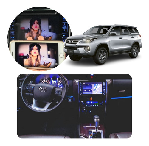 Imagem 1 de 7 de Toyota 2015-2019 Desbloqueio Dvd +tv +espelhamento