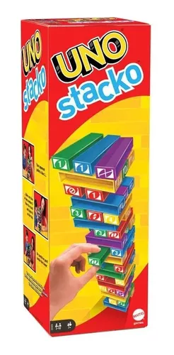 Jogo de Mesa Uno Stacko Mattel 43535 - Loja de Brinquedos