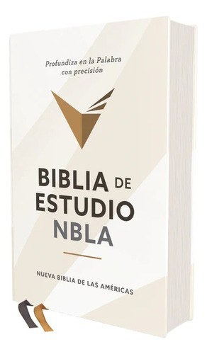 Biblia De Estudio Nbla, Tapa Dura