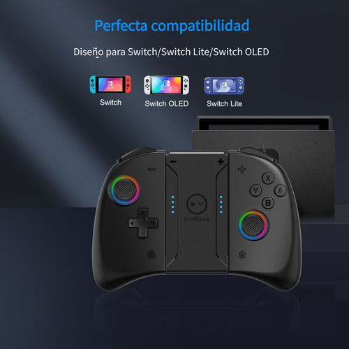 Controlador Joypad Inalámbrico (l/r) Compatible Con Switch/o