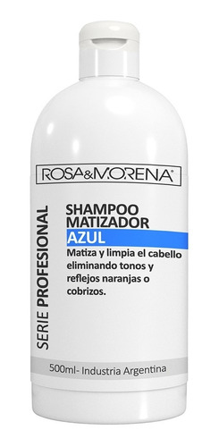 Imagen 1 de 3 de Shampoo Matizador Azul 500ml