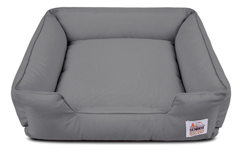 Cama Para Cachorro Com Zíper Impermeável - Gg - Caminha Pet Cor Graffite Desenho Liso