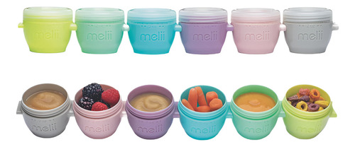 Melii Luxe Snap & Go Pods 2oz 6pcs Color