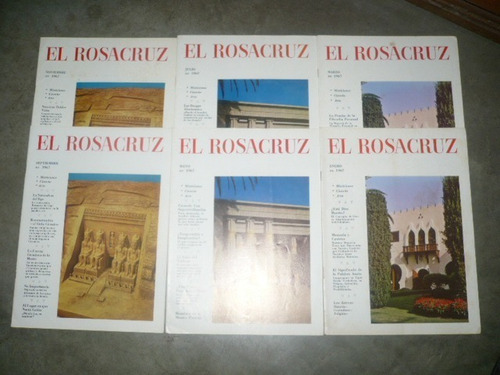 6 Revistas El Rosacruz