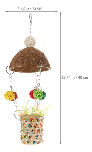 Juguete Para Pájaros El Nido De Pájaro