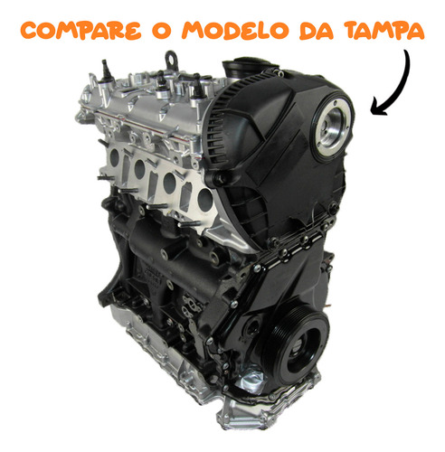 Tampa Comando Aluminio + Junta Jetta Tiguan 2.0 Tsi A3 A4 Q3