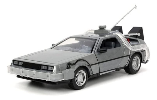 Regreso Al Futuro Parte I 1:24 Time Machine Diecast Car...