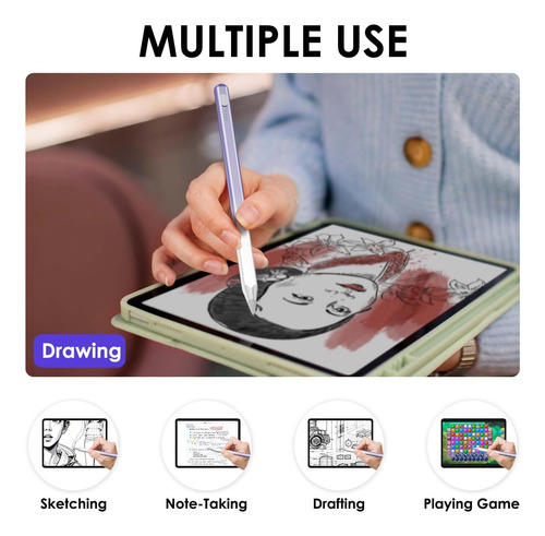 Pen Con Lápiz Óptico Para iPad, Lápiz De iPad Para Air Pro Y