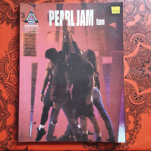 Libro De Partituras- Ten-pearl Jam . Ed.hall Leonard.import.