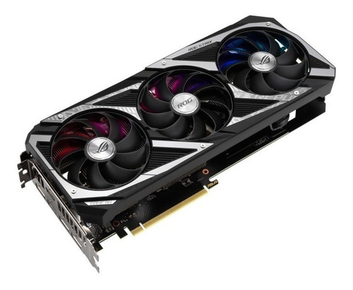 Imagen 1 de 6 de Placa de video Nvidia Asus  ROG Strix GeForce RTX 30 Series RTX 3050 ROG-STRIX-RTX3050-O8G-GAMING OC Edition 8GB