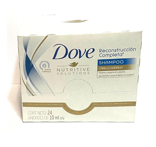 Dove Nutritive Shampoo O Acondicionador Caja De 24 Shachets