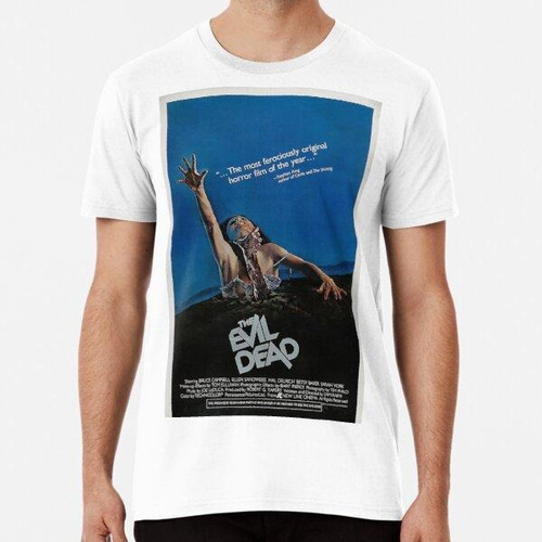 Remera Póster De La Película Evil-dead Algodon Premium