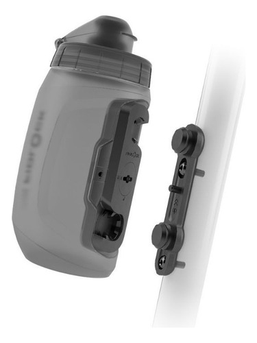 Fidlock Twist Bottle 450 + Base - Porta Ánfora P. Bicicleta Humo