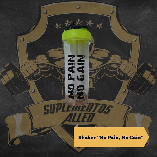 Imagen 1 de 2 de Shaker No Pain No Gain