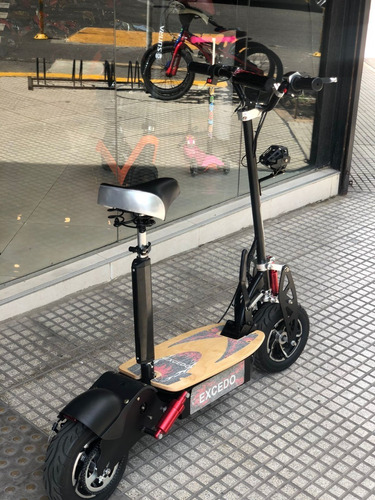 Imagen 11 de 16 de Monopatín Velocífero Sunra Batería Litio Con Asiento 0km