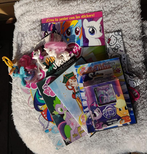 Lote Pack Set De My Little Pony, Hello Kitty Y Sailor Moon