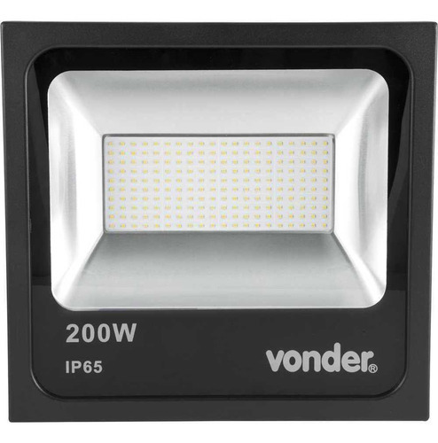 Refletor De Led Bivolt 200w Rlv200 Vonder