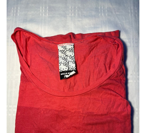 Remera Roja 47 Street Manga Larga Niña Talle S