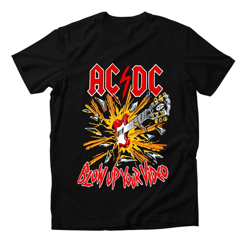 Playera Ac/dc Rock Heavy Metal Ac Dc