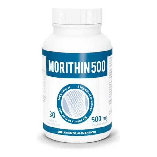  Suplemento Morithin 500 Perdida De Peso  30 Caps Sfn 