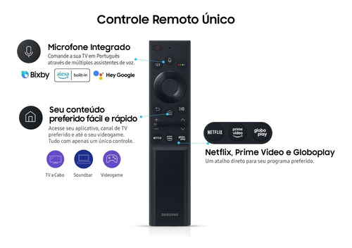 Imagem 2 de 10 de Smart Tv 43 Samsung 43au7700 Uhd Crystal 4k Alexa Built In
