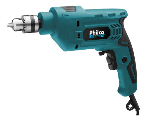 Furadeira Philco Pfu03mf 650w Maleta Azul  3000rpm