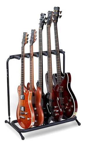 Soporte Stand Para 5 Guitarras Bajos Warwick  Rs 20861 B/2