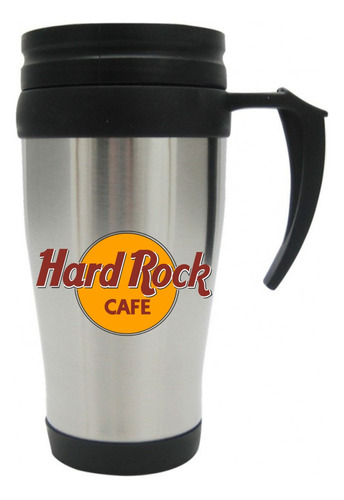 Vaso Viajero Metalico Hard Rock Cafe Mugs 