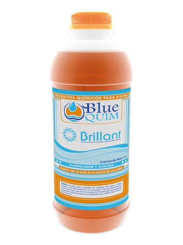 Abrillantador Brillant 1 L Blue Quim Piscinas Albercas