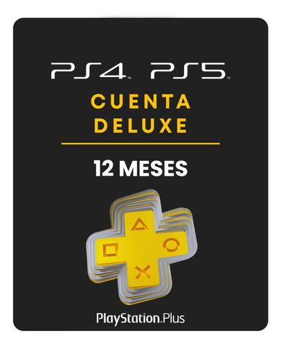 Playstation Plus Deluxe 12 Meses Ps5 Ps4