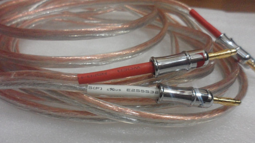 Cable Parlante Hi Fi Libre Oxigeno 2.5 Mm2 -2,5 Mts X Lado