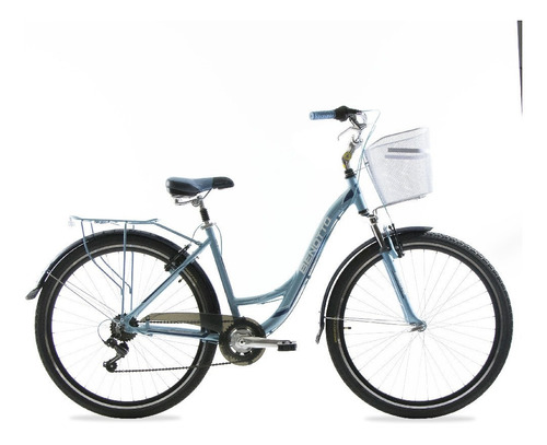 Bicicleta City Cosenza R700c Azul Unitalla Mujer Benotto