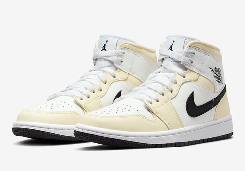 Championes De Basket Air Jordan 1 Mid Coconut Milk