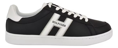 Tenis Tommy Hilfiger Jolix Negro Con Blanco Para Caballero